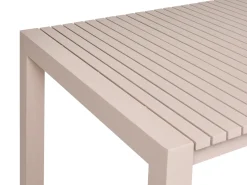 Discount Beliani Tavolo da pranzo allungabile da giardino ARDESIO 160/220 cm 90 cm Metallo sabbia Beige