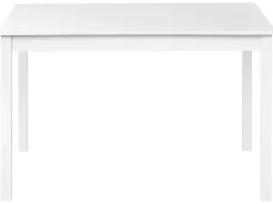 Tavolo da pranzo BARLEE Bianco 120 cm 75 cm Legno di pioppo