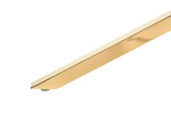 Tavolo da pranzo CORA Oro 160 cm 90 cm Vetro temperato