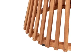 Outlet Beliani AGELLO 120 cm 120 cm Legno d'acacia Marrone