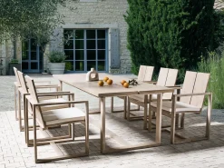Hot Beliani AZZANELLO 230 cm 100 cm Legno d'acacia chiaro Marrone