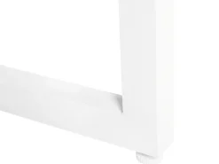 Clearance Beliani BACOLI 210 cm 90 cm Vetro Bianco sporco Bianco Grigio