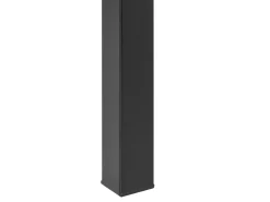 New Beliani Tavolo da pranzo da giardino BARTICA 84 cm Nero