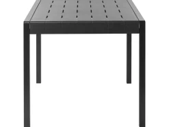 Online Beliani Tavolo da pranzo da giardino BARTICA 84 cm Nero