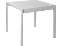 Outlet Beliani Tavolo da pranzo da giardino BARTICA 81 cm 84 cm Grigio