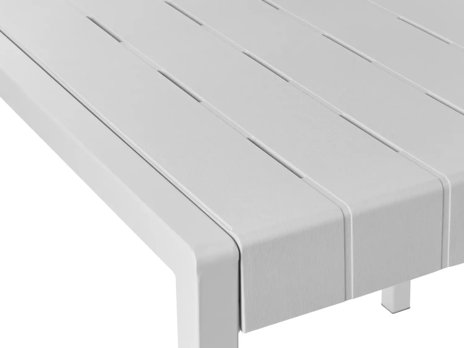 Outlet Beliani Tavolo da pranzo da giardino BARTICA 81 cm 84 cm Grigio