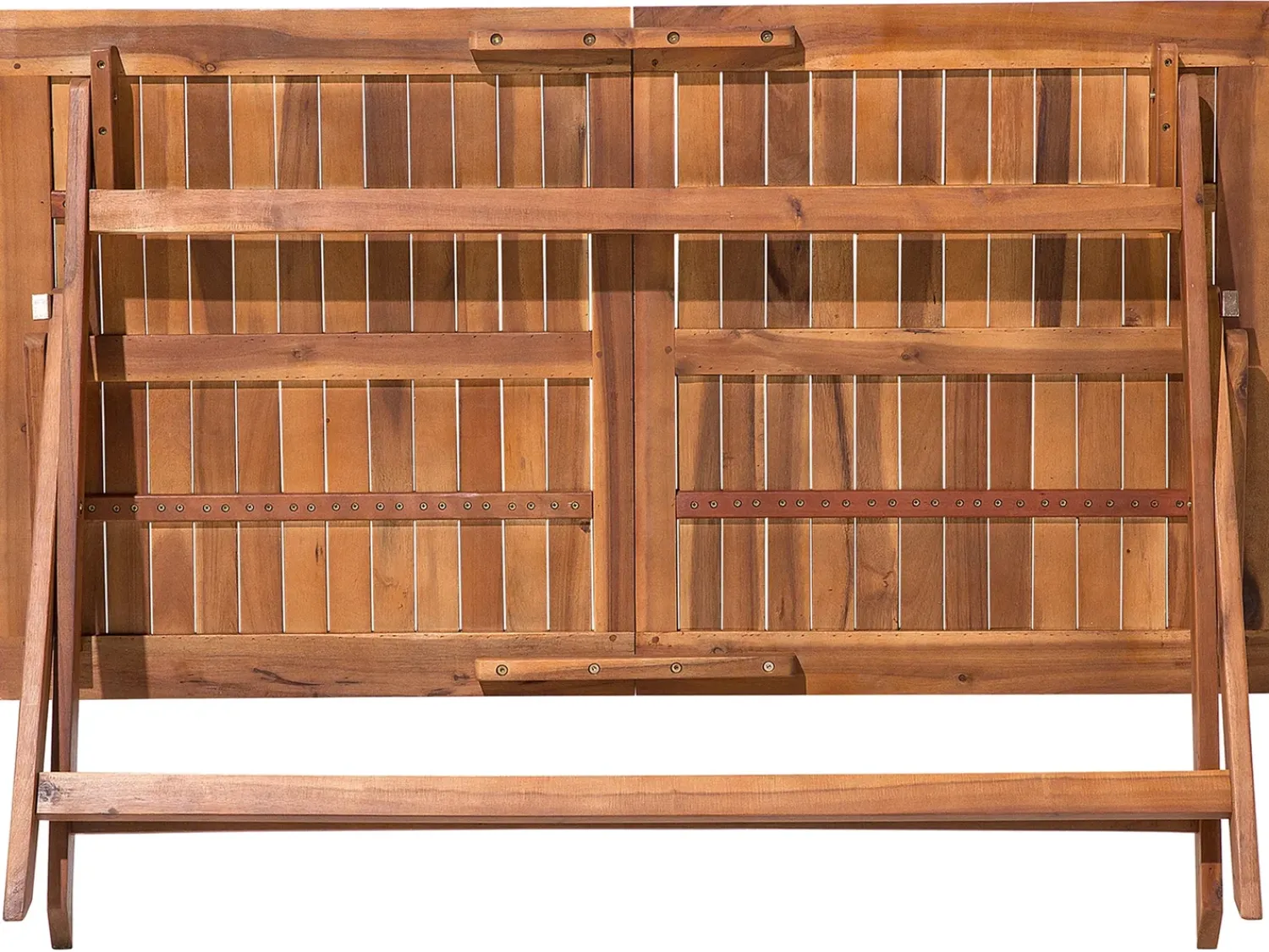 Discount Beliani CENTO 140 cm 75 cm Legno d'acacia Marrone