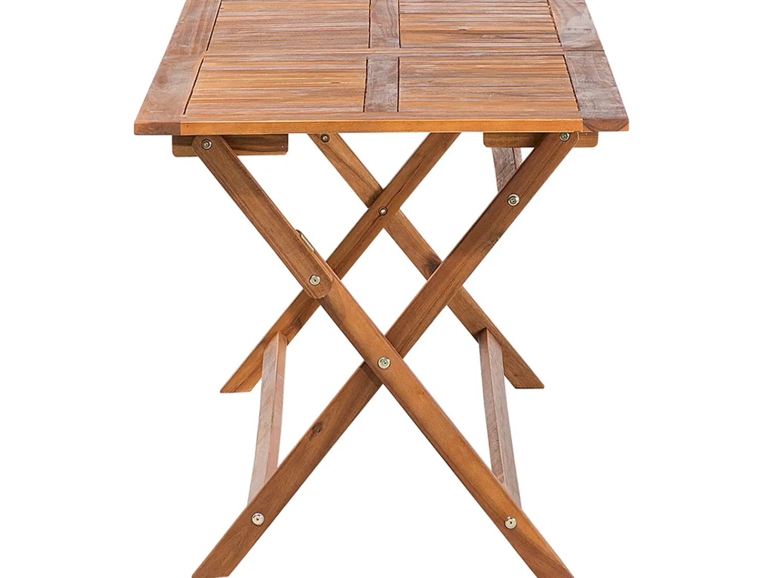 Discount Beliani CENTO 140 cm 75 cm Legno d'acacia Marrone