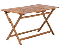 Discount Beliani CENTO 140 cm 75 cm Legno d'acacia Marrone