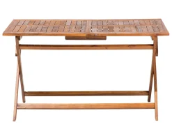 Discount Beliani CENTO 140 cm 75 cm Legno d'acacia Marrone