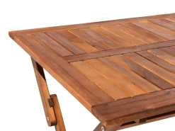 Discount Beliani CENTO 140 cm 75 cm Legno d'acacia Marrone