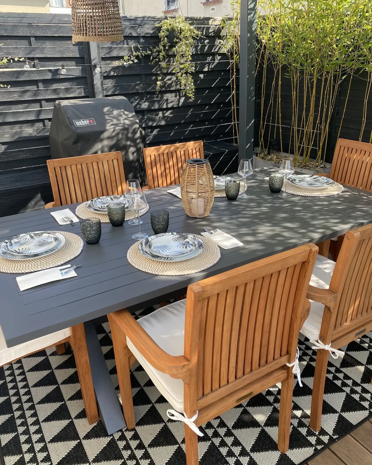 Hot Beliani CASCAIS 200 cm 105 cm Metallo Grigio