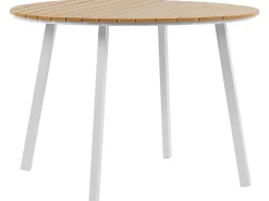 Sale Beliani CAVOLI 105 cm 105 cm Marrone Bianco Marrone
