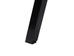 Clearance Beliani CANETTO 150 cm 90 cm Vetro Nero