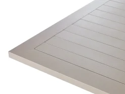Online Beliani CASCAIS 200 cm 105 cm Metallo Tortora Beige