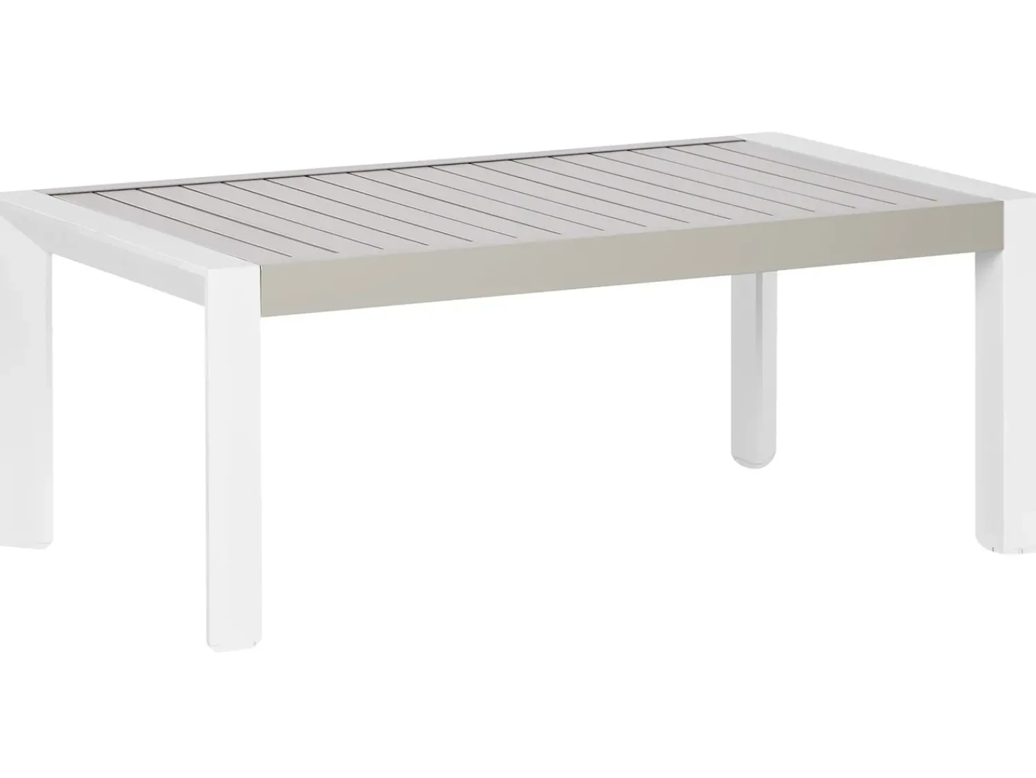Sale Beliani CASTELLA 120 cm 70 cm Metallo Tortora Beige Bianco