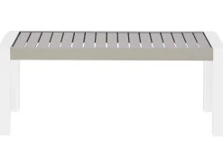 Sale Beliani CASTELLA 120 cm 70 cm Metallo Tortora Beige Bianco