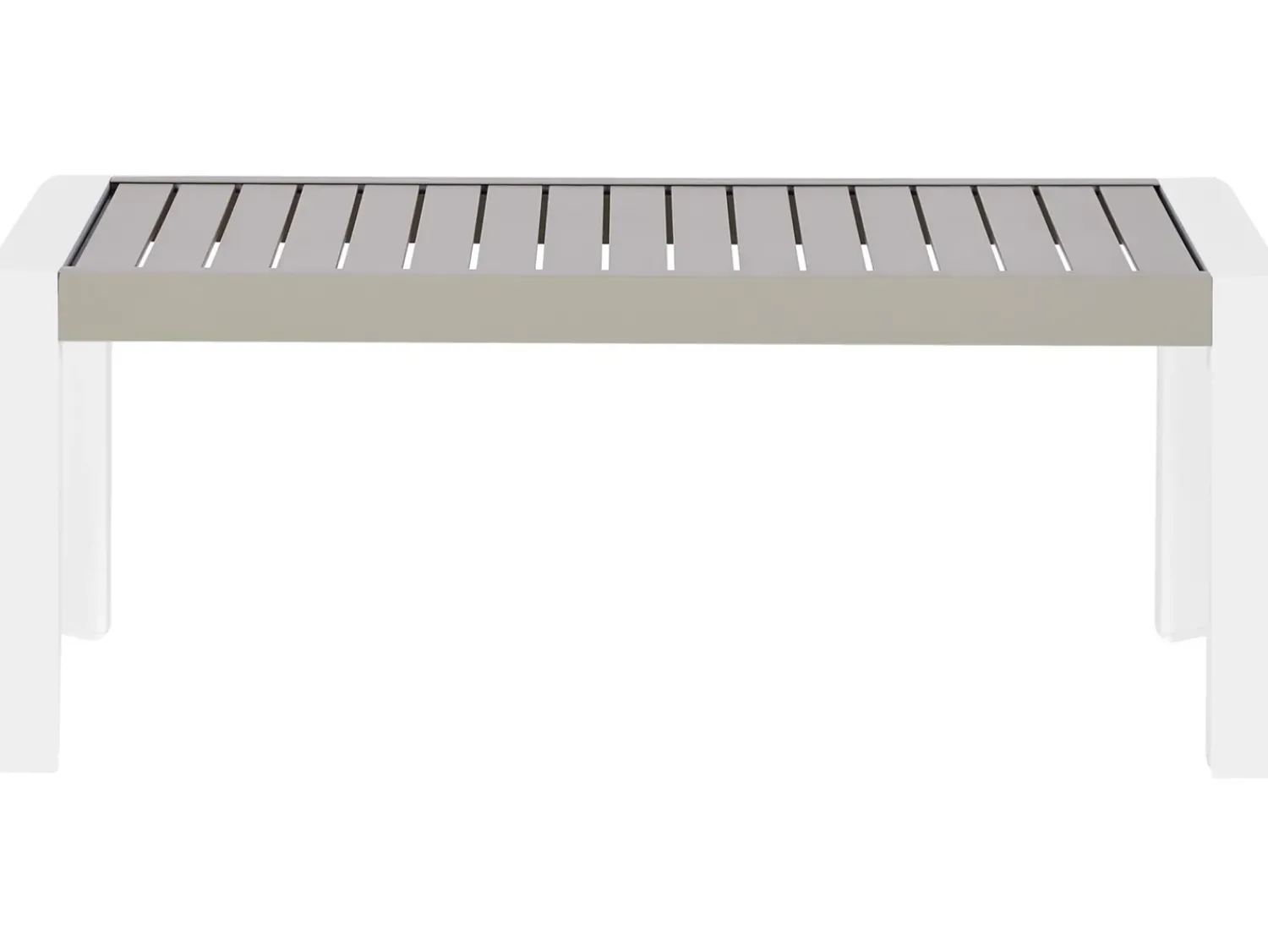 Sale Beliani CASTELLA 120 cm 70 cm Metallo Tortora Beige Bianco