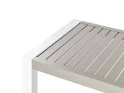 Sale Beliani CASTELLA 120 cm 70 cm Metallo Tortora Beige Bianco