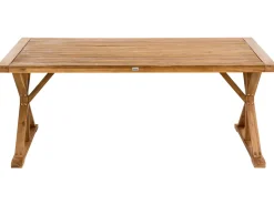 Outlet Beliani Tavolo da pranzo da giardino CALABRITTO 90 cm 180 cm Legno d'acacia Marrone