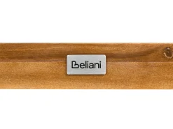 Outlet Beliani Tavolo da pranzo da giardino CALABRITTO 90 cm 180 cm Legno d'acacia Marrone