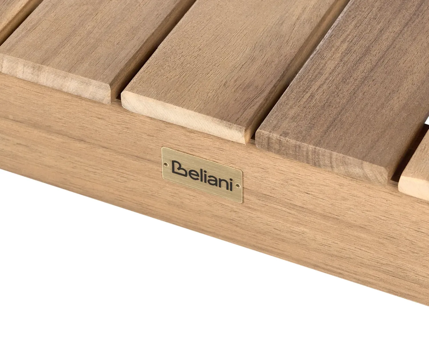 Outlet Beliani CHIOGGIA 90 cm 180 cm Legno di acacia certificato chiaro Marrone