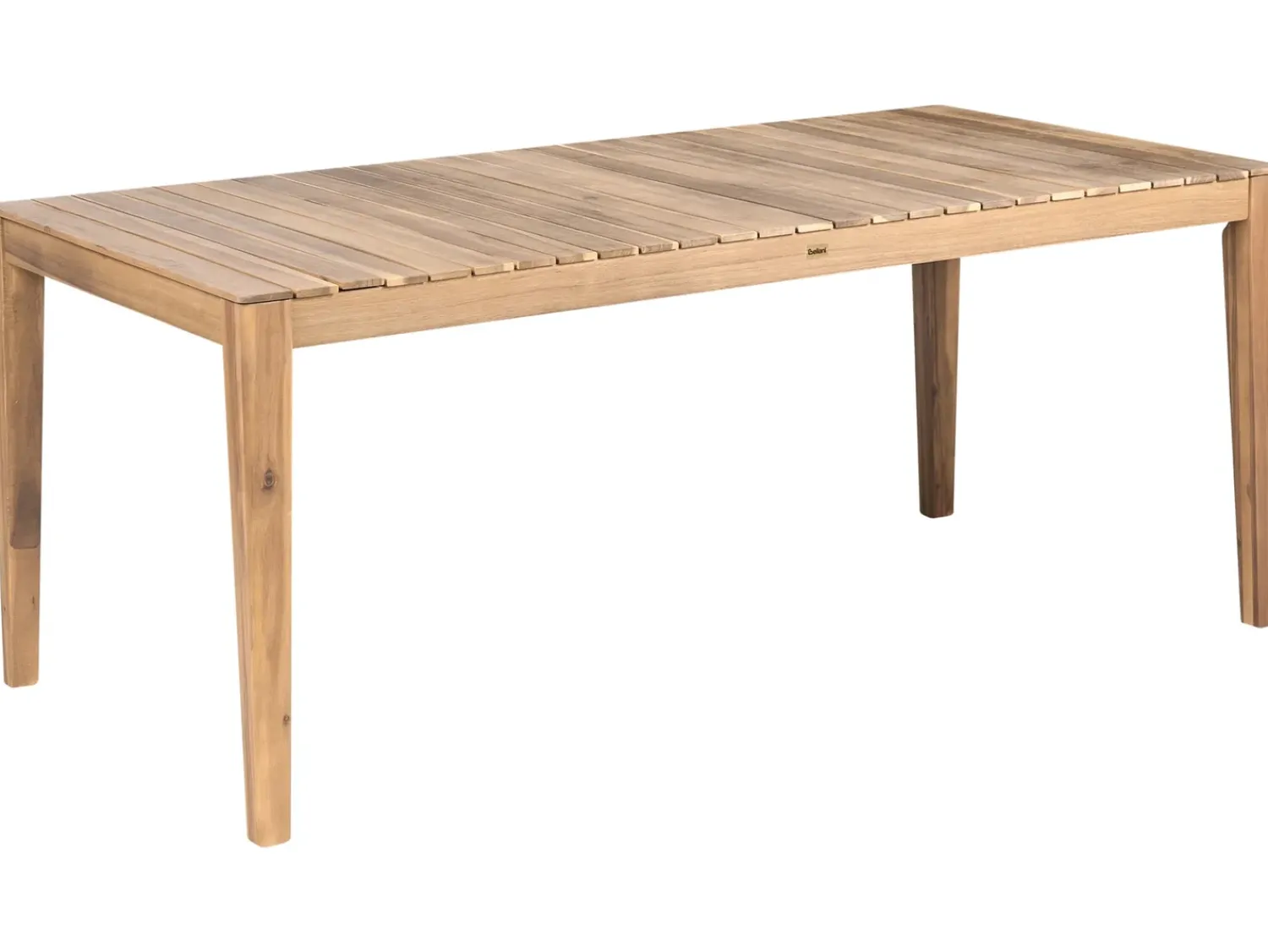 Outlet Beliani CHIOGGIA 90 cm 180 cm Legno di acacia certificato chiaro Marrone
