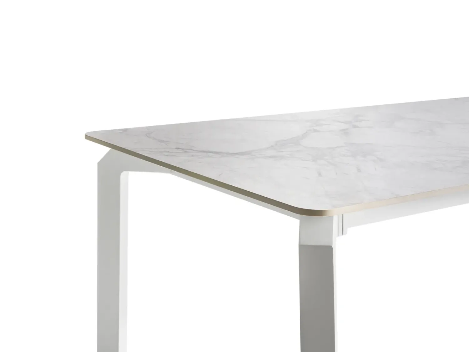 Sale Beliani Tavolo da pranzo da giardino FELETTO 180 cm 90 cm Pietra Marmo Bianco