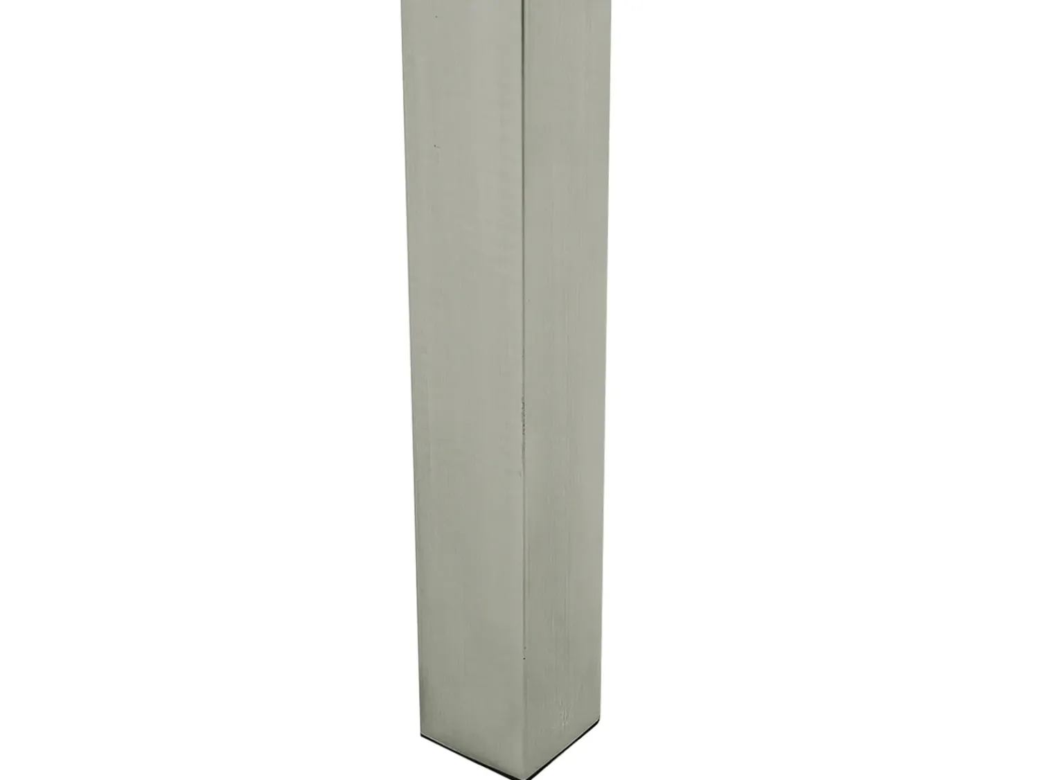 Clearance Beliani Tavolo da pranzo da giardino GROSSETO 220 cm 100 cm Vetro incrinato Trasparente Trasparente Argento