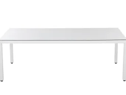 New Beliani ITALY 220 cm 100 cm Vetro Bianco