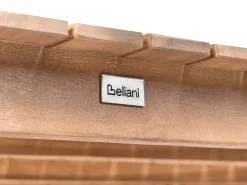 Outlet Beliani Tavolo da pranzo da giardino JACO 180 cm 100 cm Legno d'acacia chiaro Marrone