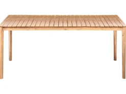 Outlet Beliani Tavolo da pranzo da giardino JACO 180 cm 100 cm Legno d'acacia chiaro Marrone