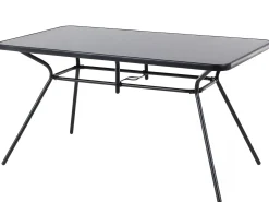 Sale Beliani LIVO 140 cm 80 cm Vetro Nero