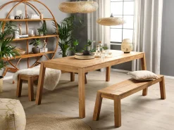 Online Beliani LIVORNO 210 cm 90 cm Legno d'acacia Marrone