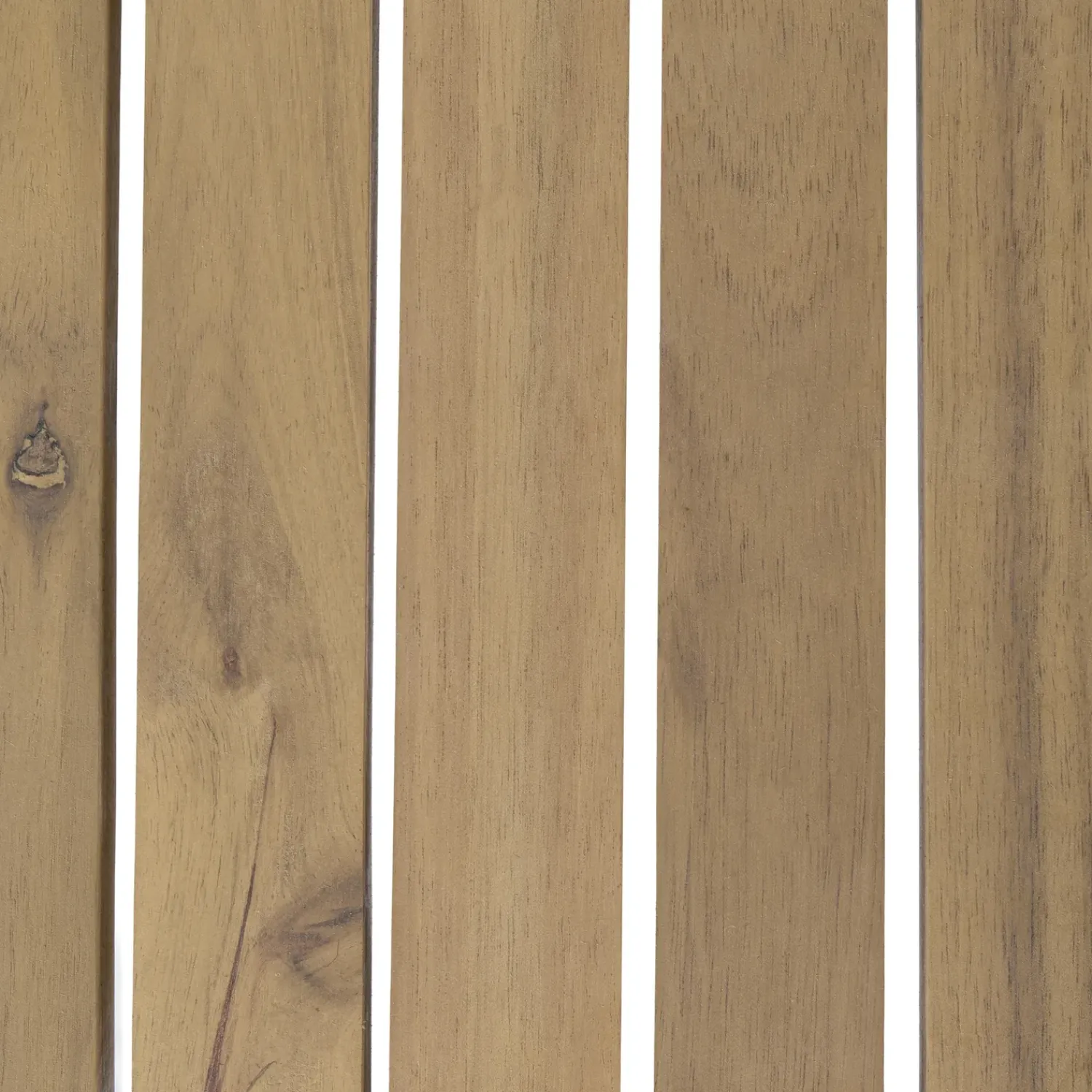 Sale Beliani LASCARI 160 cm 90 cm Legno d'acacia Marrone chiaro Marrone Nero