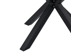 Hot Beliani MALETTO 120 cm 120 cm Vetro Nero