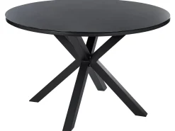 Hot Beliani MALETTO 120 cm 120 cm Vetro Nero