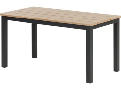 Online Beliani MESSINA 100 cm 52 cm Nero Marrone Nero