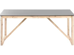 Clearance Beliani NOTTERI 180 cm 90 cm Cemento Grigio Marrone Grigio