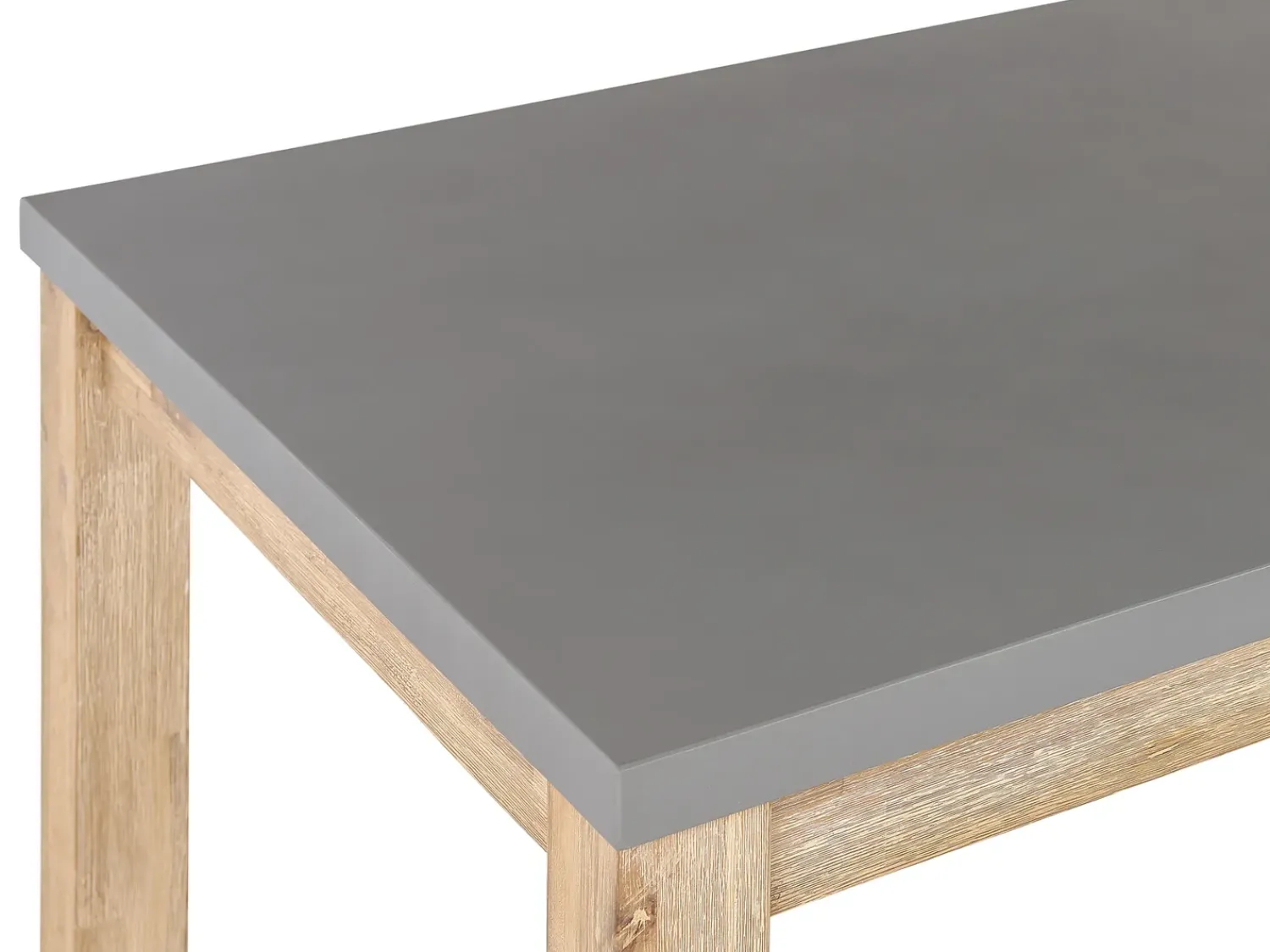 New Beliani OSTUNI 180 cm 90 cm Cemento Grigio Marrone Grigio