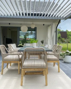 Best Beliani ORIA 180 cm 90 cm Cemento Grigio Marrone Grigio