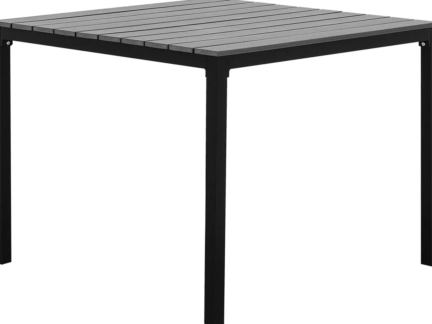 Clearance Beliani PRATO 95 cm 95 cm Grigio Grigio Nero