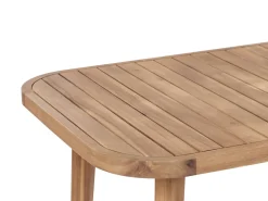 Hot Beliani PARAGGI 180 cm 90 cm Legno di acacia certificato Marrone