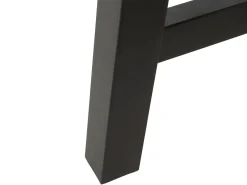 Hot Beliani SCANIA 170 cm 80 cm Legno d'acacia Nero Marrone Nero