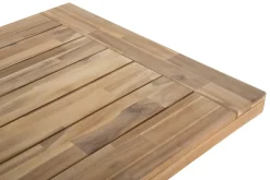 New Beliani SCANIA 170 cm 80 cm Legno d'acacia Bianco Bianco Marrone