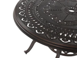 Sale Beliani SALENTO 102 cm 102 cm Metallo scuro Marrone