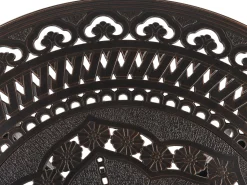 Sale Beliani SALENTO 102 cm 102 cm Metallo scuro Marrone