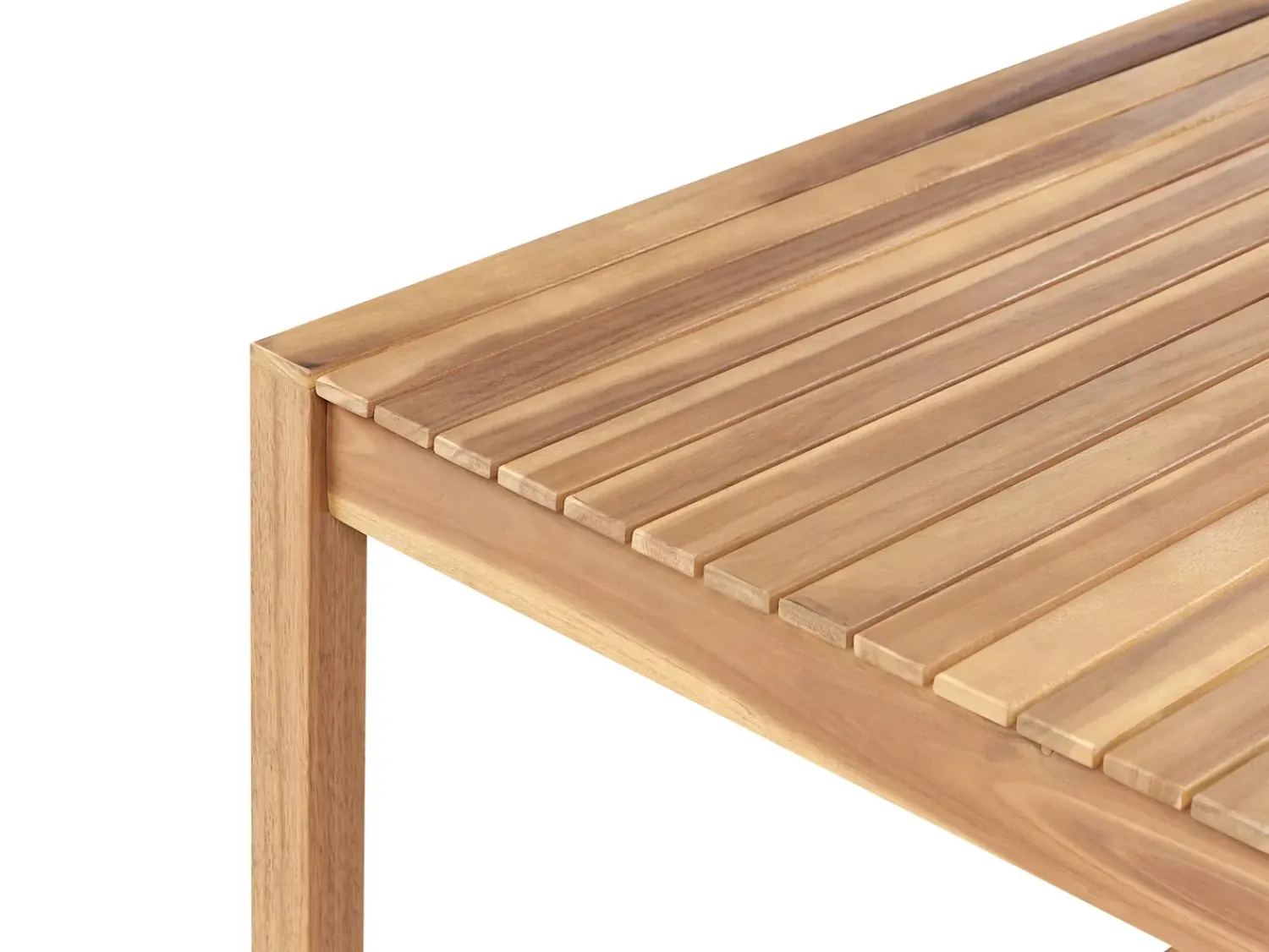 Hot Beliani SASSARI II 180 cm 90 cm Legno di acacia certificato chiaro Marrone