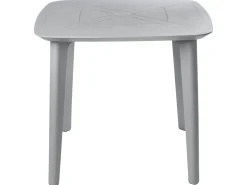Best Beliani Tavolo da pranzo da giardino SORICO 86 cm 86 cm Grigio
