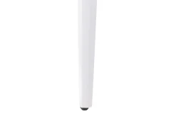 Outlet Beliani Tavolo da pranzo da giardino SOVARETO 180 cm 90 cm Effetto marmo Marmo nero Bianco Nero